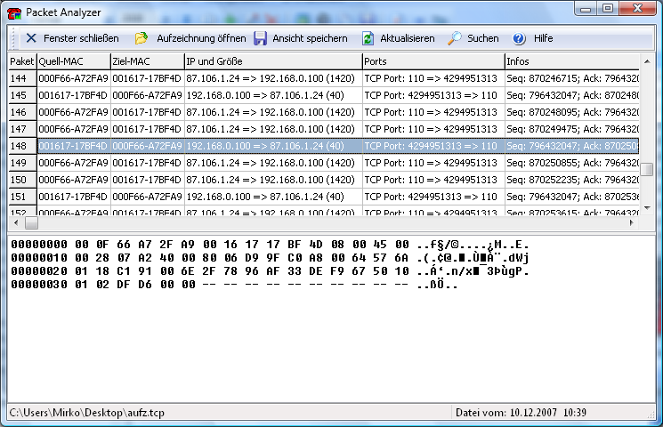 Packet Analyzer